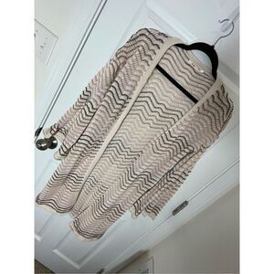 Mi Ami women’s crocheted cardigan small